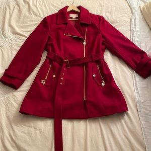 Red Peacoat